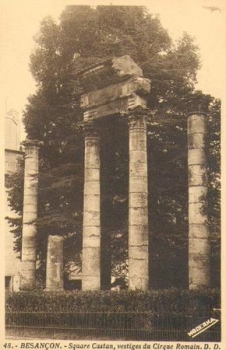 Besancon Square Castan vestiges du Cirque Ramain, * ca. 1920