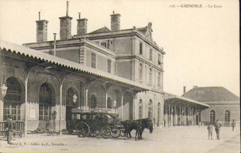 Grenoble La Gare * ca. 1910