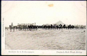 Return of the 2nd Field Company German South West Africa *ca. 1900
