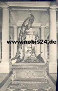 83209 Herrenchiemsee Vestibuel mit Pfauenvase *ca. 1920