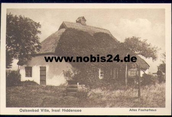 18565 Hiddensee Vitte altes Fischerhaus *ca. 1920
