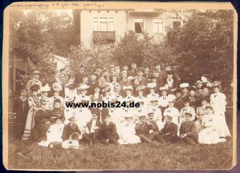 Foundation festival of a student association on July 18, 1906