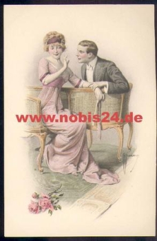 Lovers M. M. Vienne No. 734 M. Munk * approx. 1920