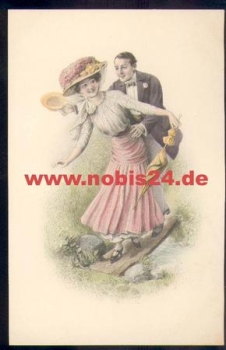 Lovers artist card M. M. Vienne No. 634 M. Munk * approx. 1920