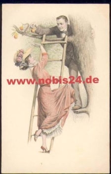 Lovers artist card M. M. Vienne No. 634 M. Munk * approx. 1920