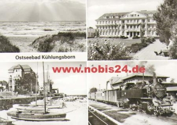 18255 Kuhlungsborn with the small train "Molli" * approx. 1980