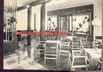 09526 Pfaffroda-Schonfeld Ferienheim interior view o approx. 1975
