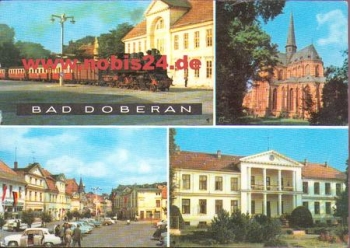 18209 Bad Doberan mit Kleinbahn "Molli" o 8.7.1973