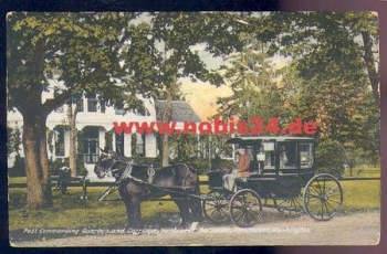 Commanding Quaters and Carriage Vancouver Barracks Washington o 1913