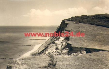 18565 Hiddensee steep coast at Swanti *approx. 1960