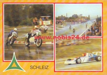 Motorrad Rennen auf dem Schleizer Dreieck, o 18.7.1984