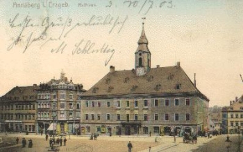 09456 Annaberg Erzgebirge Rathaus o 11.7.1903