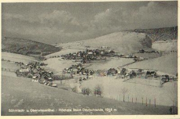 Oberwiesenthal i. Erzgebirge Winter o 1934
