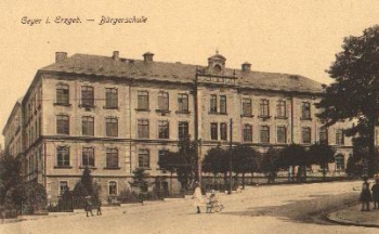 09468 Geyer Erzgebirge Community School *approx. 1915