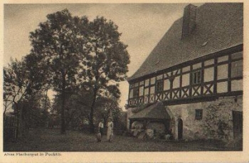 09509 Pockau Flöhatal Altes Fischergut * ca. 1930