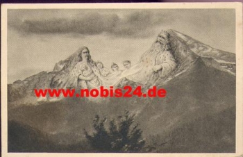 Watzmann with faces, gebr. circa 1930