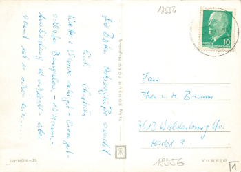 18556 Breege Ruegen Handwerker Urlaubersiedlung o um 1960