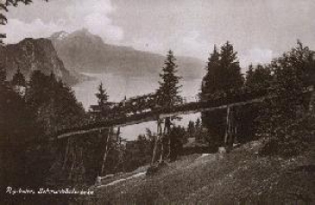 Rigi Railway Schnurtobel Bridge * approx. 1920