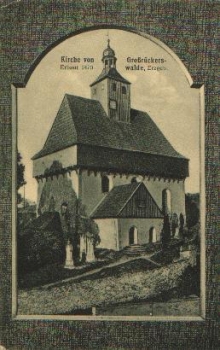 09518 Grossrueckerswalde Kirche o 6.10.1934