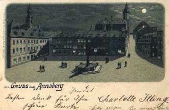 09456 Annaberg Litho moonlight card o 13.6.1900