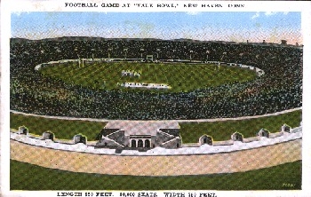 New Haven Football Game at Yale Bowl Stadion *ca. 1930