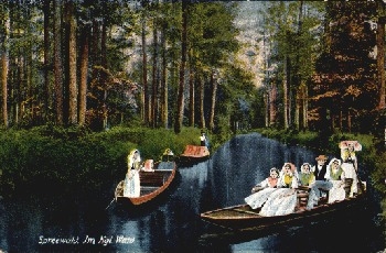 03222 Spreewald im Königlichen Wald gebr. ca. 1930