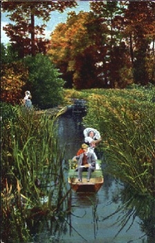 Spreewald Kahrfahrt gebr. ca. 1930