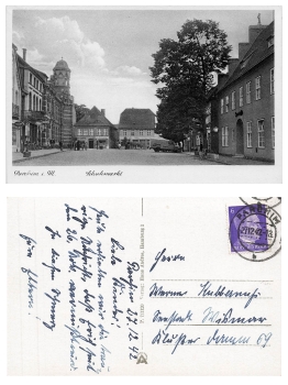 19370 Parchim Schuhmarkt o 1942