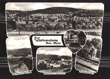 36448 Bad Liebenstein postcard * approx. 1970