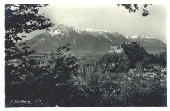 Salzburg mit Burg o 16.4.1928