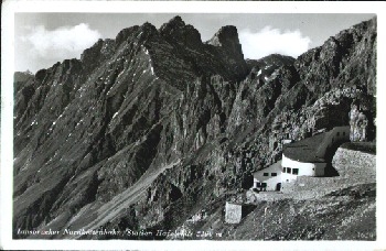 Innsbrucker Nordkettenbahn Station Hafelekar o 26.8.1942
