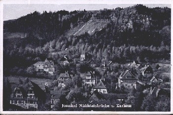 02797 Jonsdorf Muehlstein Bridge and Kurhaus o 12.8.1938