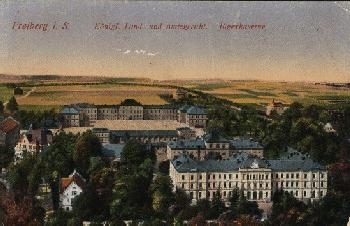 Freiberg Regional and District Court Jägerkaserne o 22.2.1917