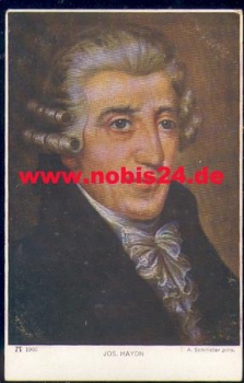 Haydn Josef artist card A. Schindler *approx. 1920