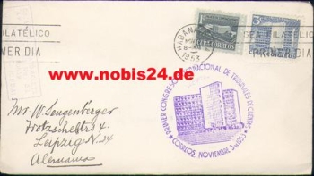 Cuba letter to Leipzig o November 3, 1953