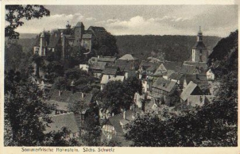 01848 Hohenstein Saxon Switzerland o 11.9.1937