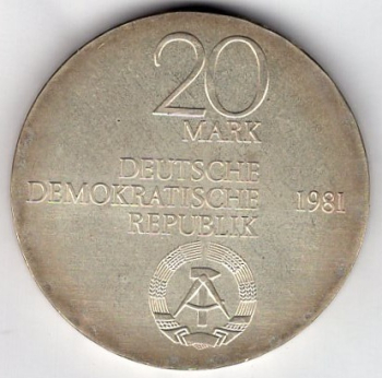 20 Mark DDR 1981 Freiherr vom Stein