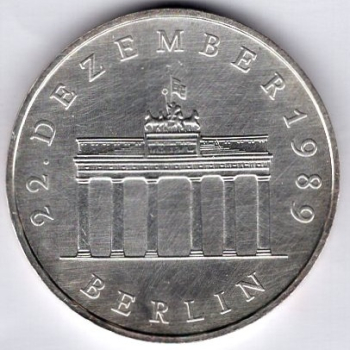20 Mark DDR 1990 Öffnung des Brandenburger Tors
