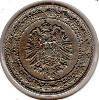20 Pfennig 1888 G Deutsches Kaiserreich