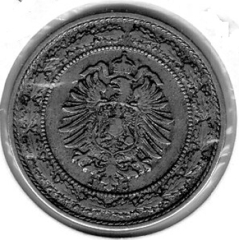 20 Pfennig 1888 J German Empire