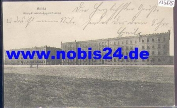01587 Riesa König-Friedrich-August Kaserne o 20.7.1914