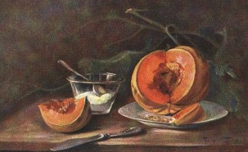 Food Pumpkin Artist Card Golay, Mary * ca.1920