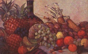 Fruits series colonial warrior thanks gebr. circa 1915