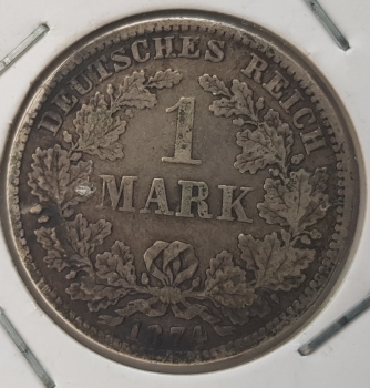 1 Mark 1874 E
