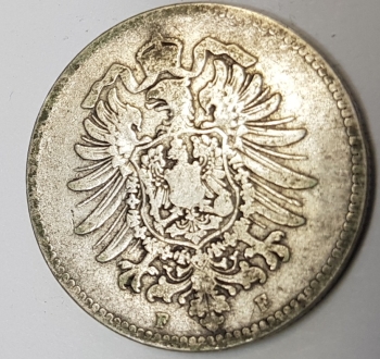 1 Mark 1874 F