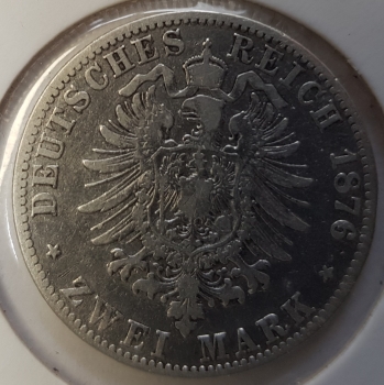 Jäger 061 2 Mark Hamburg 1876