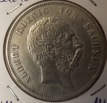 5 Mark Sachsen 1900