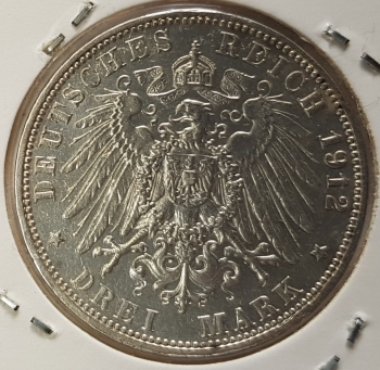 3 Mark Hamburg 1912  stgl