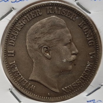 5 Mark PRUSSIA 1902 silver coin