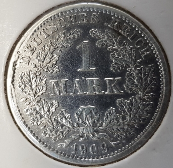 1 Mark 1909 D vz-stgl